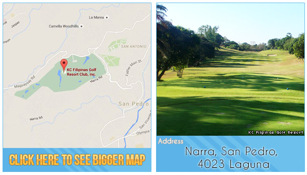 KC Filipinas Golf Resort Location, Map and Address