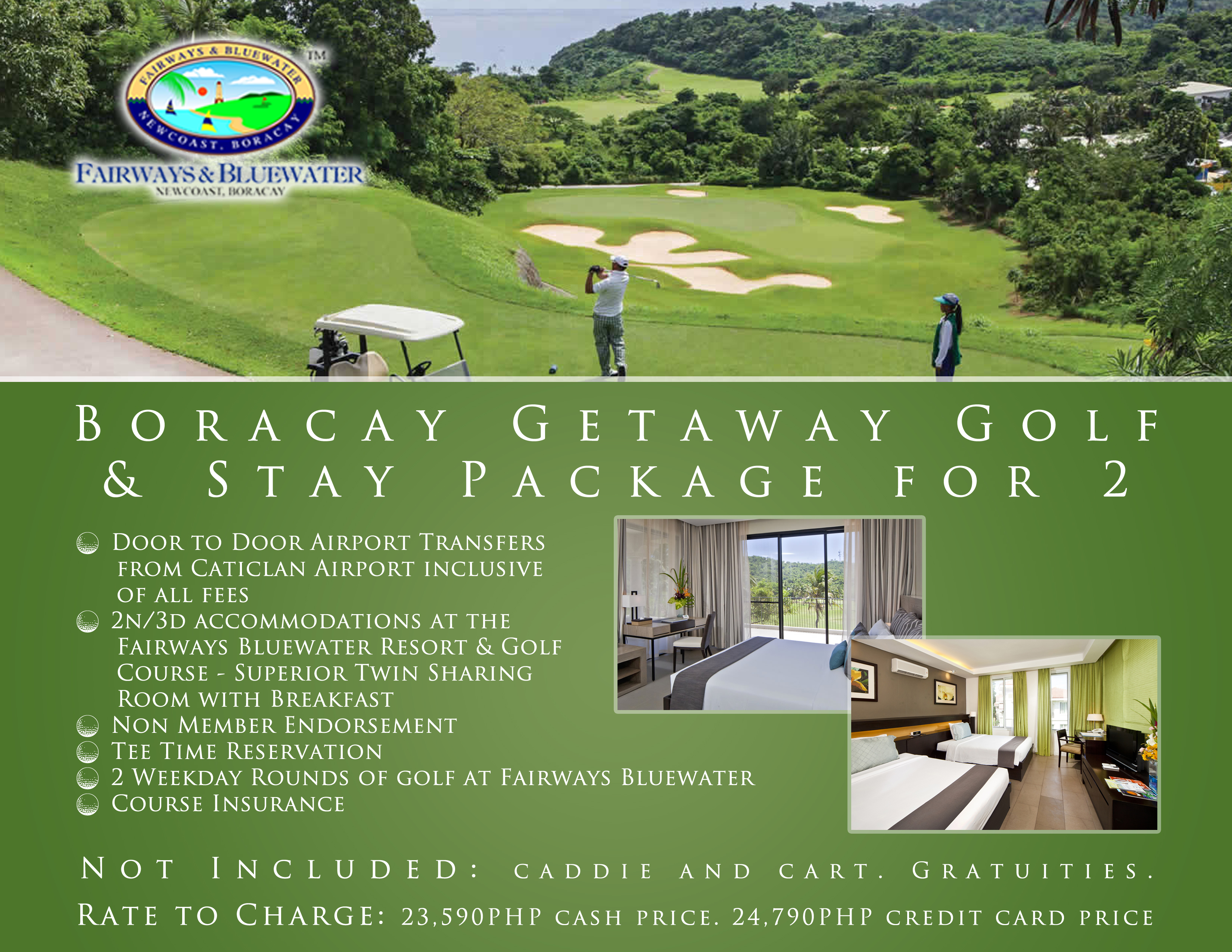 Offer #3 - Boracay Getaway Golf & Stay Package for 2